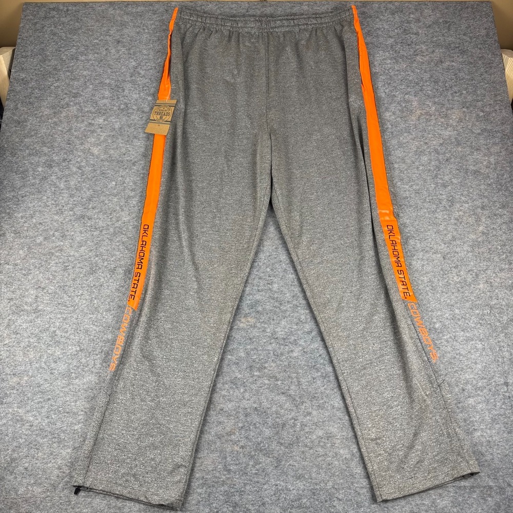 Rivalry Threads 91 Oklahoma State Cowboys Pants Gray Mens 2XL XXL